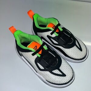 Jordan Kids Sneakers Black Green Orange